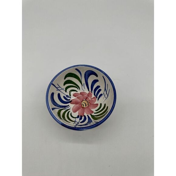 Ceramic Bowl 4.5” Hand Painted Hand Made Side Dish Small Bowl - Picture 4 of 7